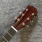 Custom 43 Inch KOA Wood Jumbo Acoustic Guitar with BB Band Electronic