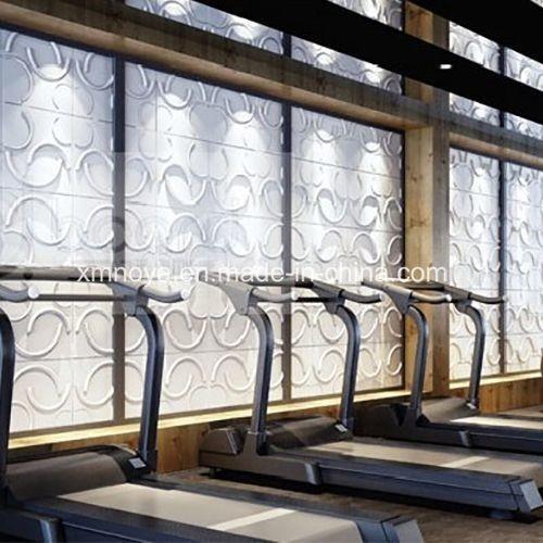 3D Panel Eco-Friendly E0 Acoustic Sound Insulation Wall Board for Gym Decorative