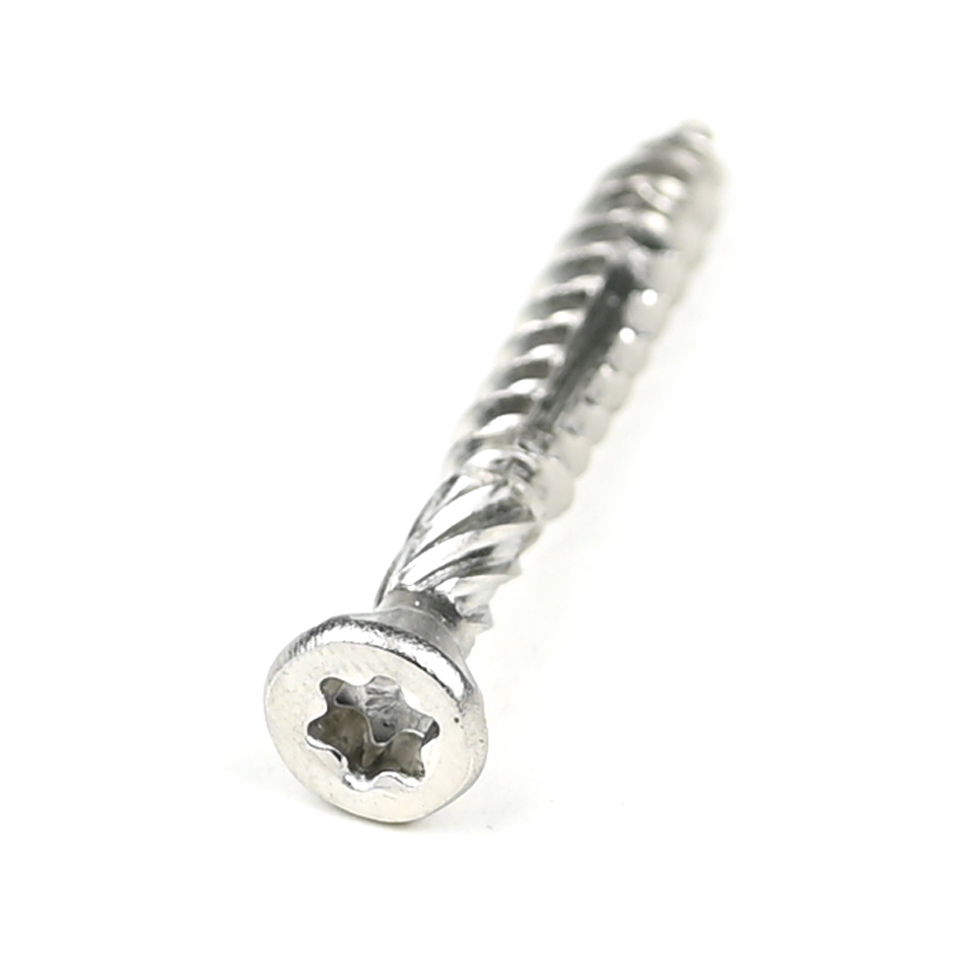 100% QC Tested Ruspert Finish Flat Head Torx 40mm Screws for Timber Construction