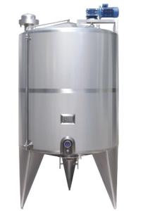 Quality 1000L SUS304 Double Layer Sterile Aseptic Tank For Milk wholesale