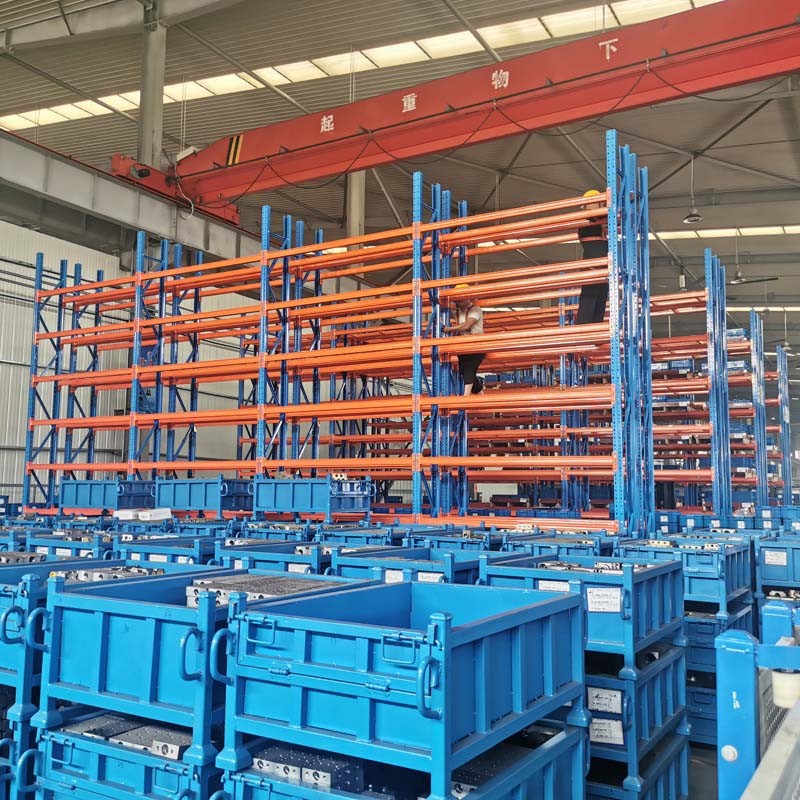 Industrial Warehouse Storage Pallet Shelving Orange/Blue/Grey/Green/Customized