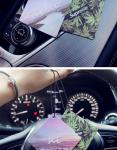 Hunging Absorbent Paper Board Air Freshener Scented Logo Printing