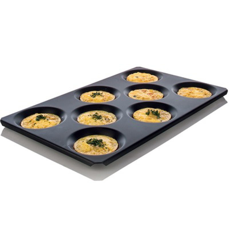 RK Bakeware China Rational Combi Oven Use GN1/1 Aluminum Gastronorm Egg Baking Tray Pan Nonstick