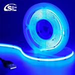 320leds 8mm Blue flexible COB Led Strip Light for Indoor and Outdoor decoration