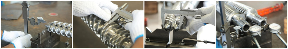 Chrome Plating Surface Parallel Twin Screw Barrel For Pipe Film Machine