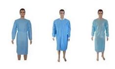 Quality Breathable Disposable Medical Gowns , Microporous Disposable Isolation Gowns wholesale