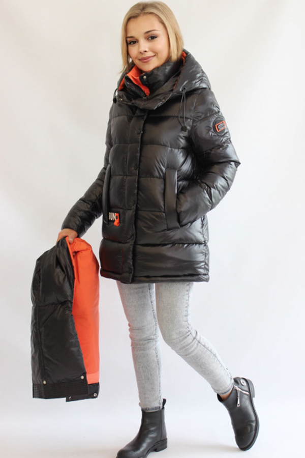 FODARLLOY Loose Women's Clothing Winter Cotton Furry Jacket 2022 Warm Padded Utility Coat Trending Long Clothes for Ladies