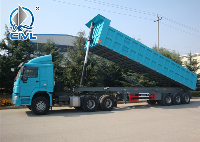 3 Axle Rear Tipping Semi Trailer New 40 T Dump Semi Trailer semitrailer lowbed semitrailer