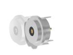Round Magnetic Wire Connectors Customized Magnetic USB Connectors 3A