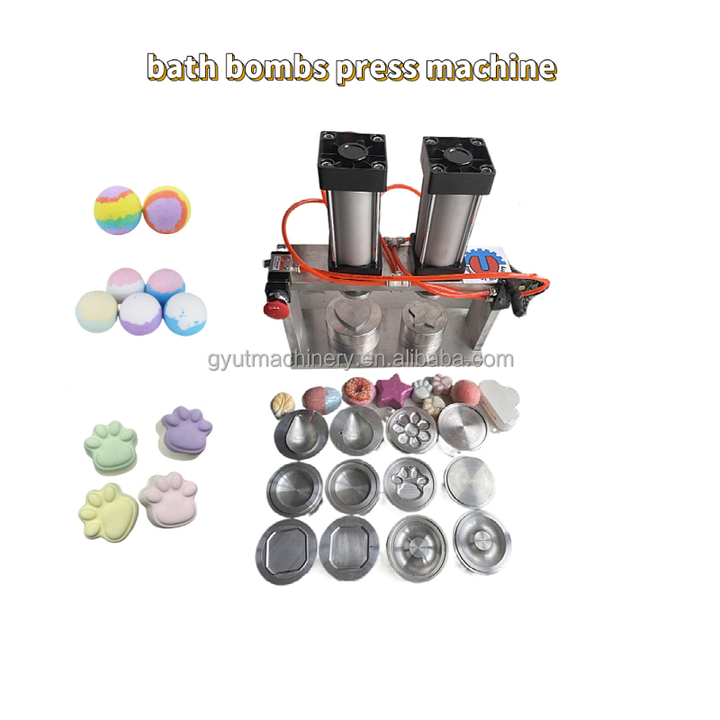 Customized Shape Homemade Bath Bombs Making Hand Manual Fizzy Bombs Press Machine