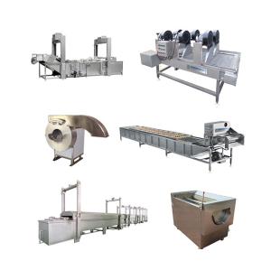 Quality Full Automatic Frozen French Fries Production Line For Food Industry wholesale
