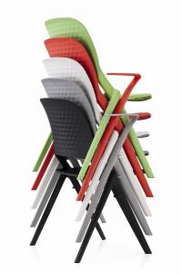 Quality Leisure Plastic Restaurant Chairs Modern Outdoor Dining Chairs wholesale