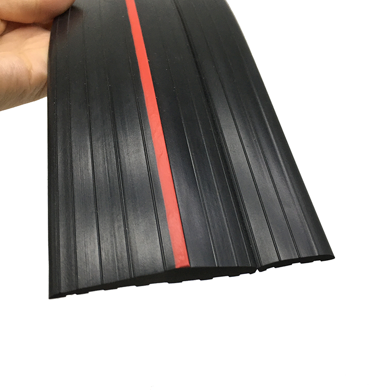Wind-Resistant Water Barrier Rubber Garage Door Threshold Trim Durable for 5 Years