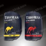 OEM Adhesive Printing Spirit Bottle Labels
