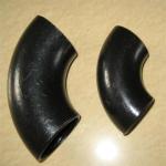 BW 90degree black painted carbon elbow/bends