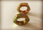 M18*1.5 Electroplated Color Zinc Hexagon Thin Carbon Steel Nuts