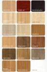 Interior Decorative PVC Wall Ceiling Panel Square Wood Grain Texture