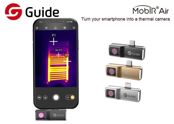 High Invisible Smartphone Thermal Camera For House Inspection -20℃-120℃ Temp