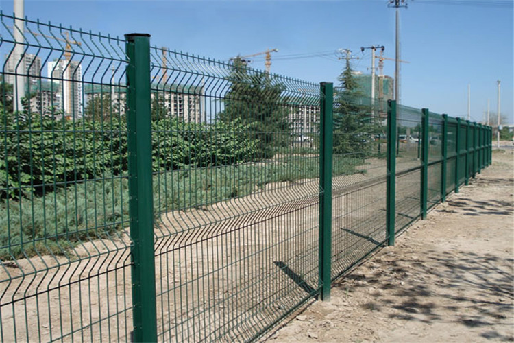 Customizable 3d Welded Wire Fence 1530mm Height Hot Dipped Galvanized