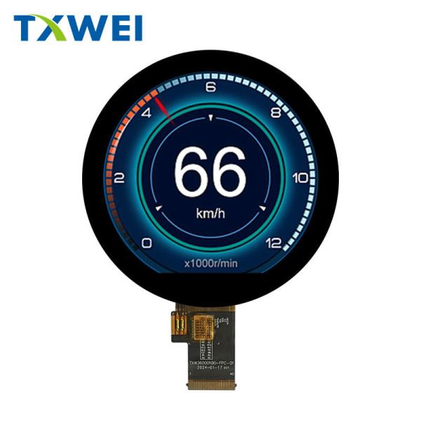 3.6 inch touch sunlight visible two wheeled vehicle industrial instrument 1000