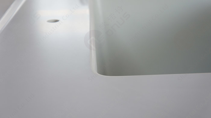 Epoxy Resin Laboratory Basin Station Corner Countertop With Moisture proof And Non distortion