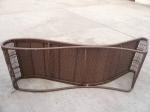 Outdoor Garden Rattan Sun Lounger , Comfortable Lounge Chair