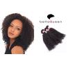 Buy cheap Grade 5A 6A 7A Brazilian kinky curly human hair sew in nylon for extension from wholesalers