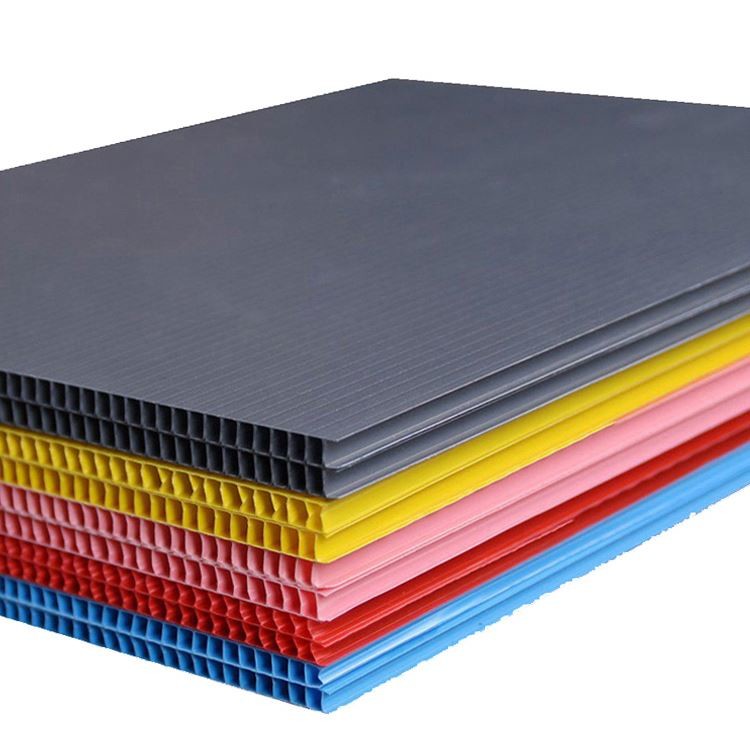 Fire Retardant Corrugated Plastic Box Dividers Eco Friendly