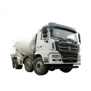 Quality Mobile Heavy-Duty Shancman 8X4 Chassis Concrete Mixer Truck on-Site Hydraulic Discharge wholesale