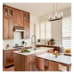 Modern Style Flat Panel Design Kitchen Cabinets Veneer Oak Veneer for Your