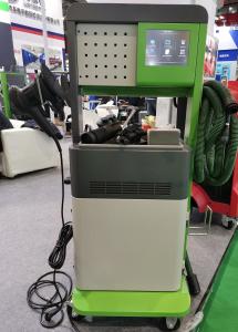 Quality Pneumatic Mobile Dust Extractor Screen Control Green and Grey Color wholesale