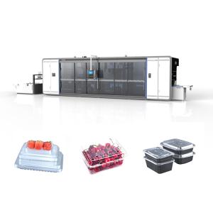 Quality Auto Pressure Air Forming PS PVC Plastic Thermoformer wholesale