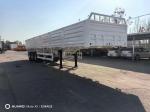 Multi-Purpose Railing Semi Trailer with 1310mm Wheel Base Heavy Mechanical
