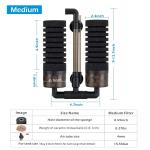 4w 10 Gallon Air Pump Sponge Filter For Aquarium