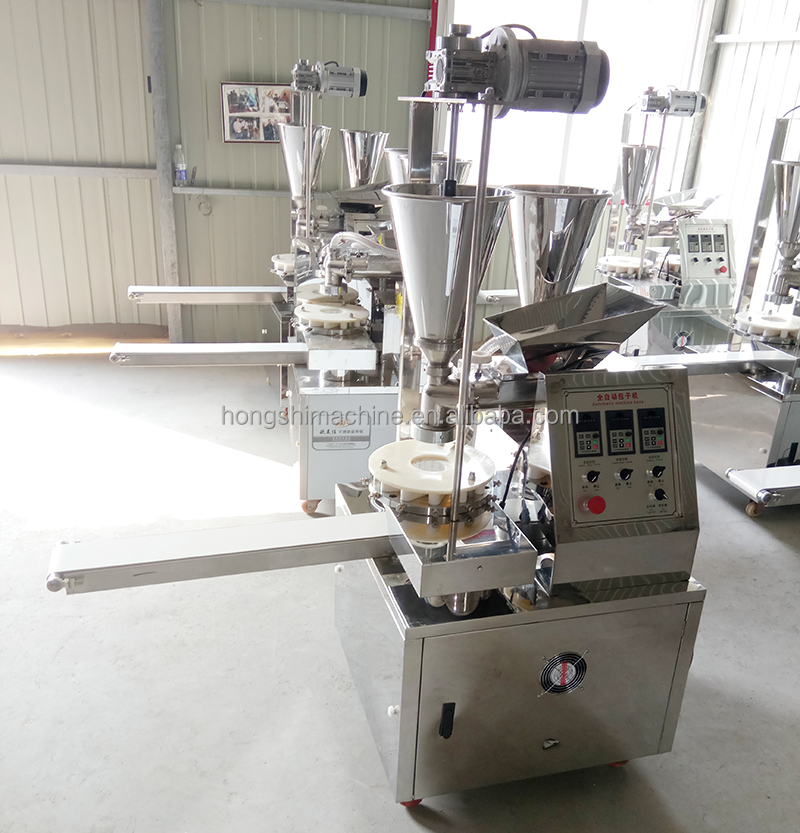 Industrial Automatic Round Stuffed Steamed Bun Making Machine Momo Filling Making Machine Steam Bun Maker Machine