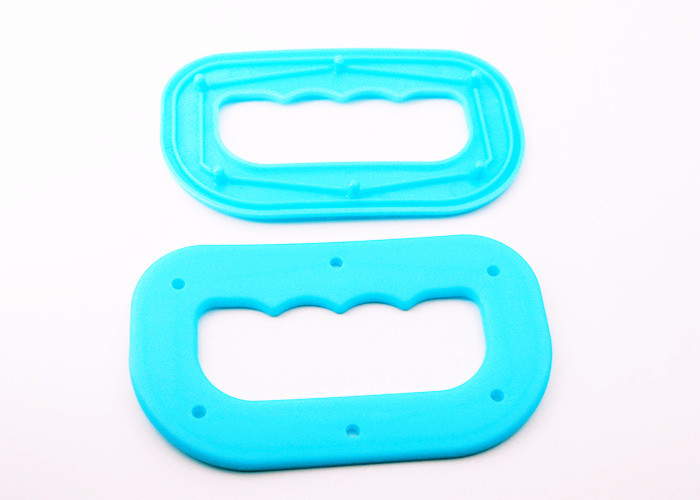 Snap Seal Plastic Shopping Bag Handles , Custom Color Merchandise Bags Carry Handle