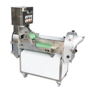 China Retail Market Stainless Steel Removable Vegetable Conveyor Belt Cutting Machine with Belt on sale
