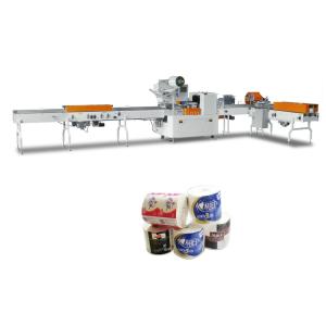 Quality Automatic Toilet Tissue Paper Single Roll Packing Machine PLC Adjustable Size wholesale