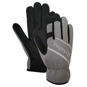 Quality EN388 2016 Synthetic Leather Mechanics Gloves Utility Work Gloves High Dexterity wholesale