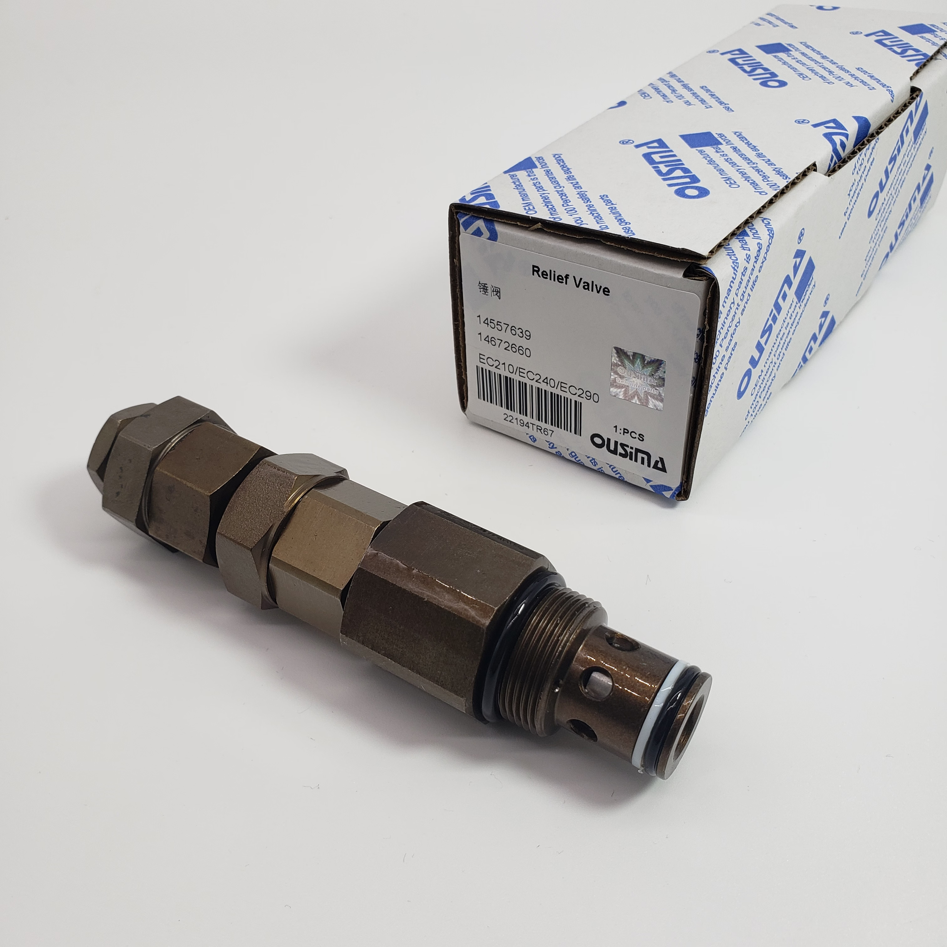 14557639 14672660 Excavator Hydraulic Valve For EC210 EC240 EC290