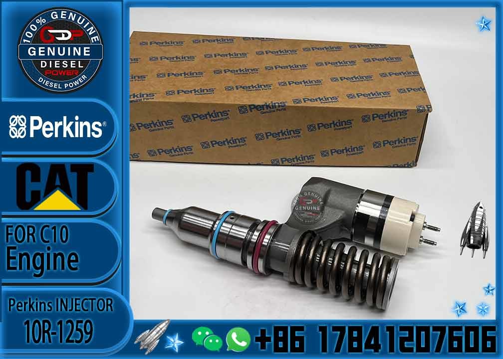 10R-1258 10R-1259 common rail excavator fuel injector for CAT C10 C12 engine injector 10R-1258 10R-1259