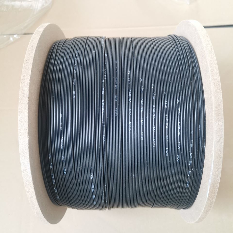 Self Supporting G652D Outdoor FTTH Fiber Optic Drop Cable