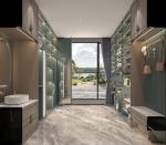 LED-Lit Entry Hall Cabinet Fitted Hallway Cupboards Luxurious