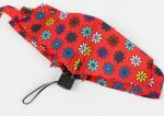 Colorful Printed Five Fold Umbrella Logo Customize Mini Uv Umbrella Durable