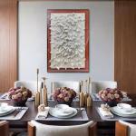 Top Artist Team Design Mixed Media Painting Handmade Framed Wall Art Decoration