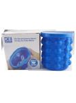 Multi Functional Silicone Ice Cube Maker Food Grade Ice Buckets Saving Space