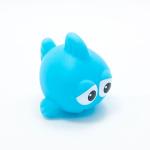 BPA Free Soft Cute Rubber Bath Toys Set Cartoon Characters Shaped For Baby
