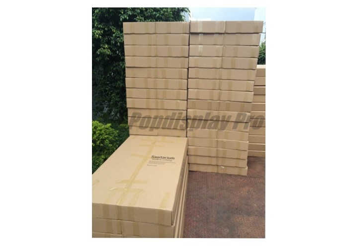 Promotional Paper Flooring Standee Display Large Arche for Red Wine JPC