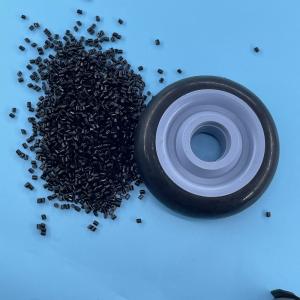 Quality TPU GRS Recycled Materials Thermo Plastic Polyurethane Black Pellet wholesale