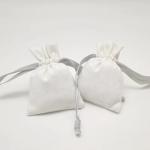 Gold Foil Drawstring Gift Pouches Shipping Jewelry Packaging Bag With Logo